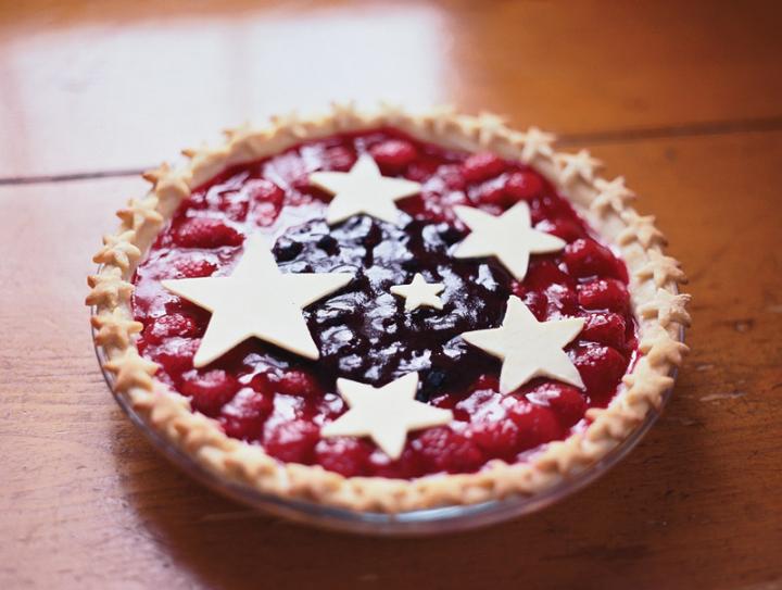 Star-Spangled Berry Pie